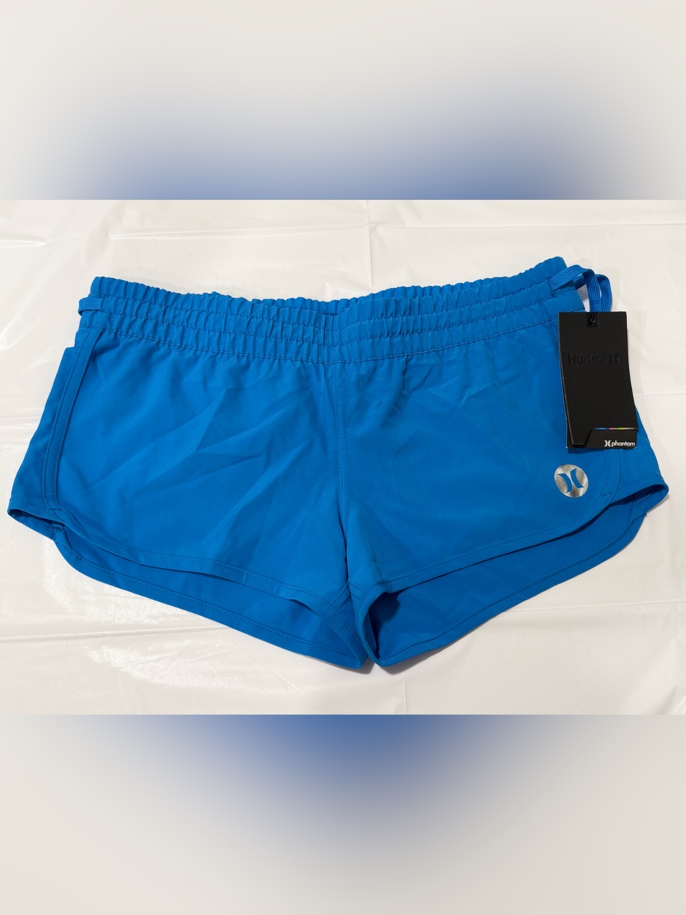 Hurley Women's Bright Blue Athletic Shorts